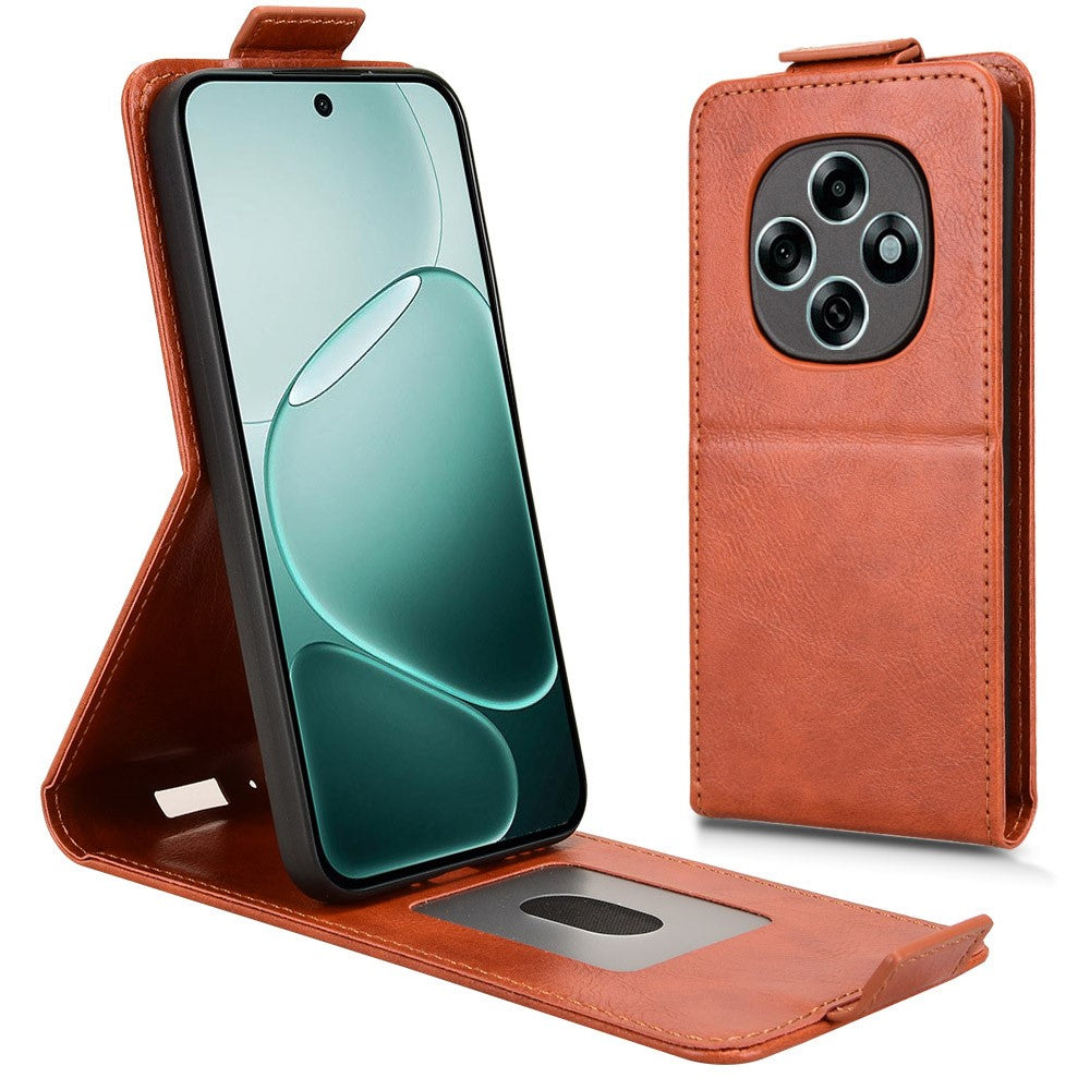 For Oppo F13 Pro 5G  /  A6 Pro 5G (China) Stand Case Magnetic Clasp Vertical Flip Leather Phone Cover with Card Holder