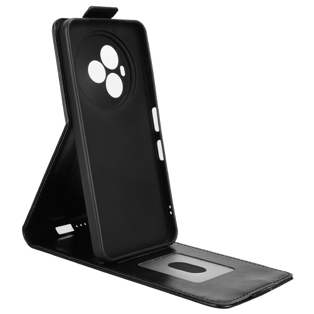 For TCL NxtPaper 60 Ultra 5G Stand Case Magnetic Clasp Vertical Flip Leather Phone Cover with Card Holder