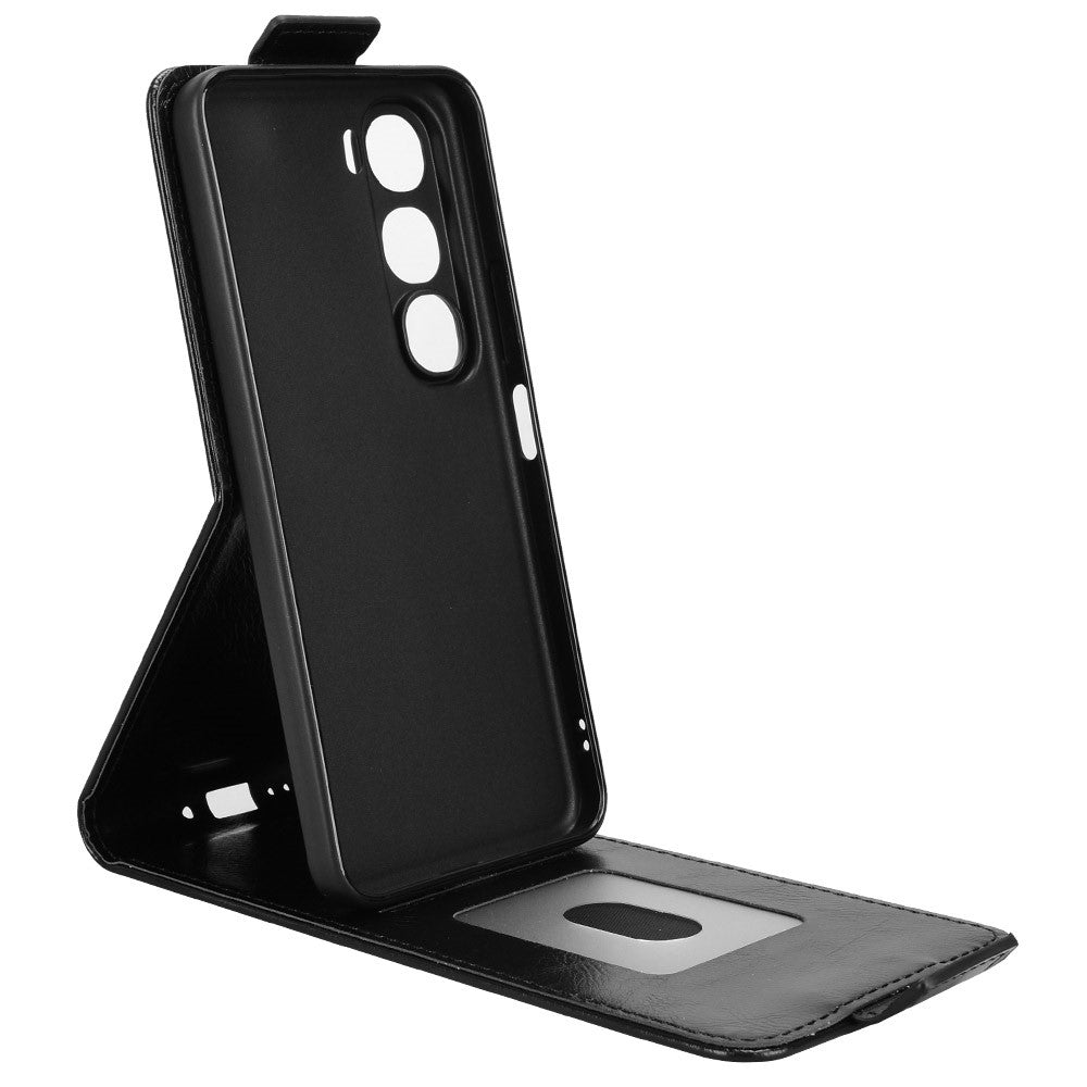 For vivo Y31 5G  /  Y21d Stand Case Magnetic Clasp Vertical Flip Leather Phone Cover with Card Holder