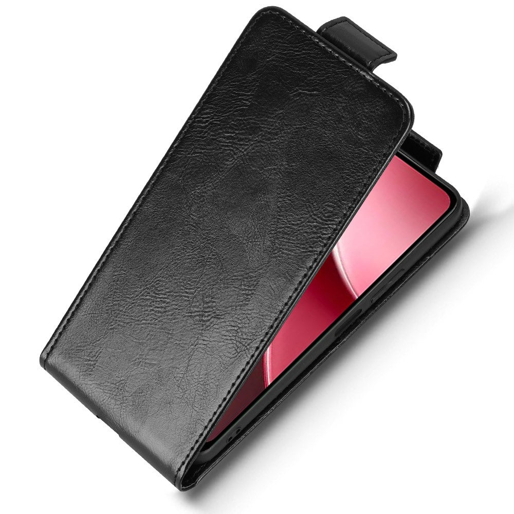 For vivo Y31 5G  /  Y21d Stand Case Magnetic Clasp Vertical Flip Leather Phone Cover with Card Holder