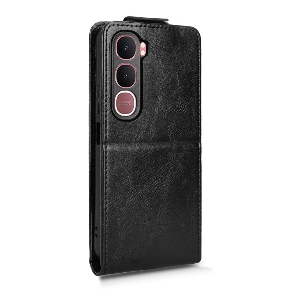 For vivo Y31 5G  /  Y21d Stand Case Magnetic Clasp Vertical Flip Leather Phone Cover with Card Holder