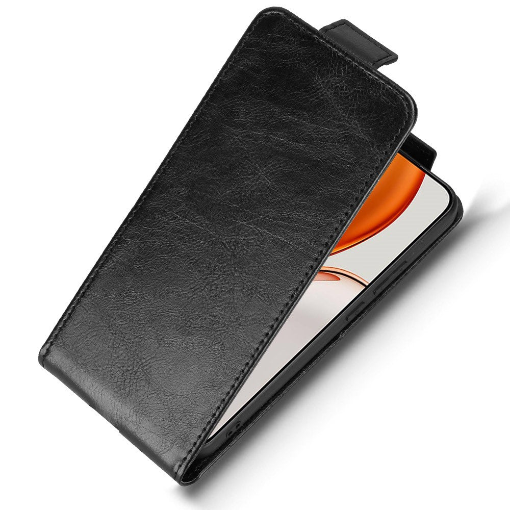 For Honor X70 5G  /  X9d 5G Stand Case Magnetic Clasp Vertical Flip Leather Phone Cover with Card Holder