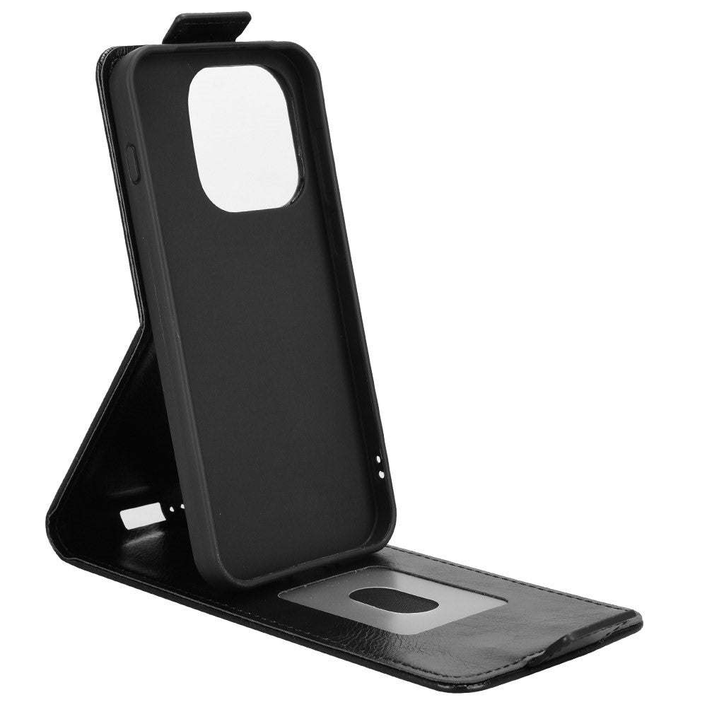 For OnePlus 15 5G Stand Case Magnetic Clasp Vertical Flip Leather Phone Cover with Card Holder