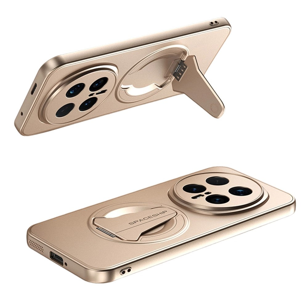 For Honor Magic8 Pro 5G Case Compatible with MagSafe Hidden Kickstand Skin-Feel Matte PC TPU Phone Back Cover