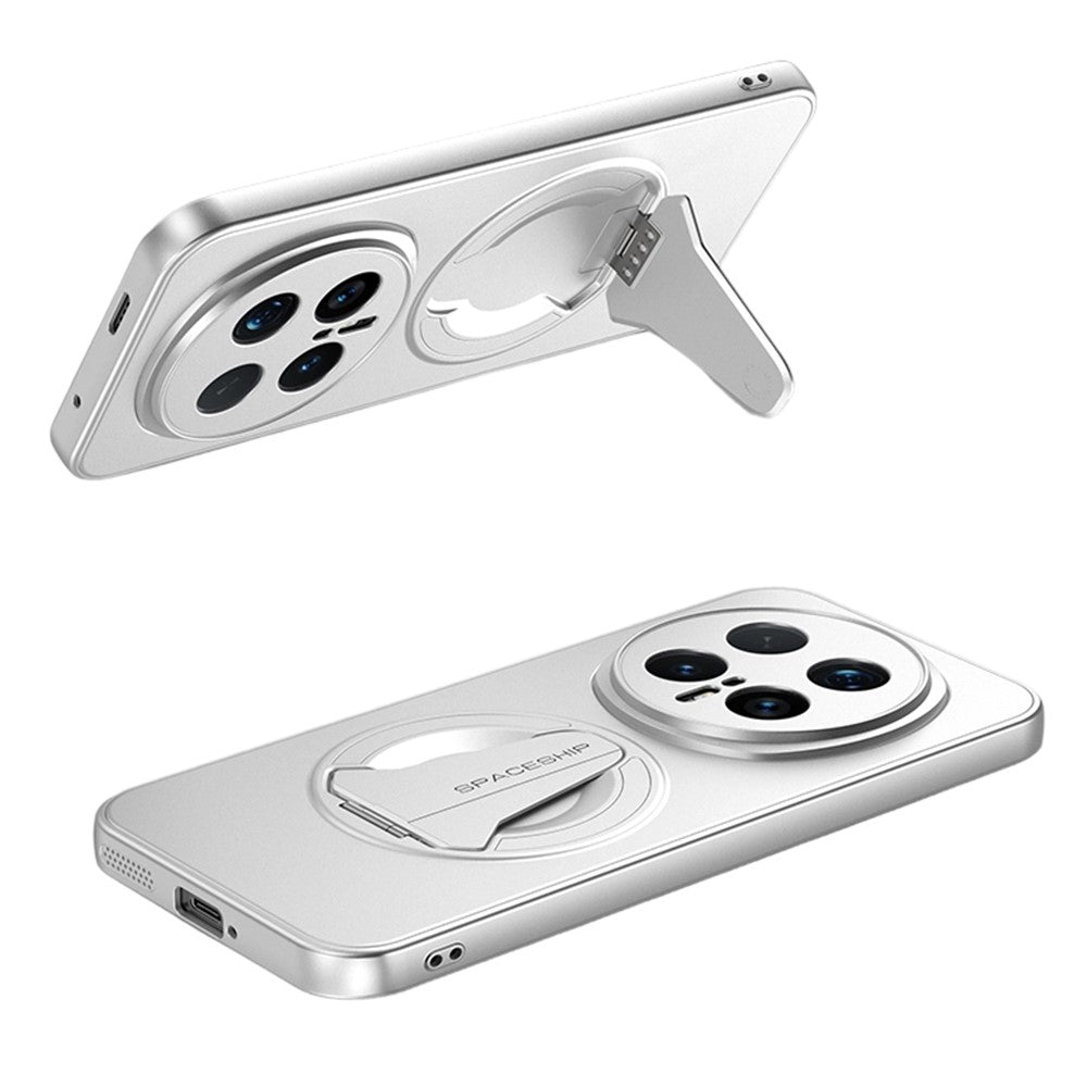 For Honor Magic8 Pro 5G Case Compatible with MagSafe Hidden Kickstand Skin-Feel Matte PC TPU Phone Back Cover