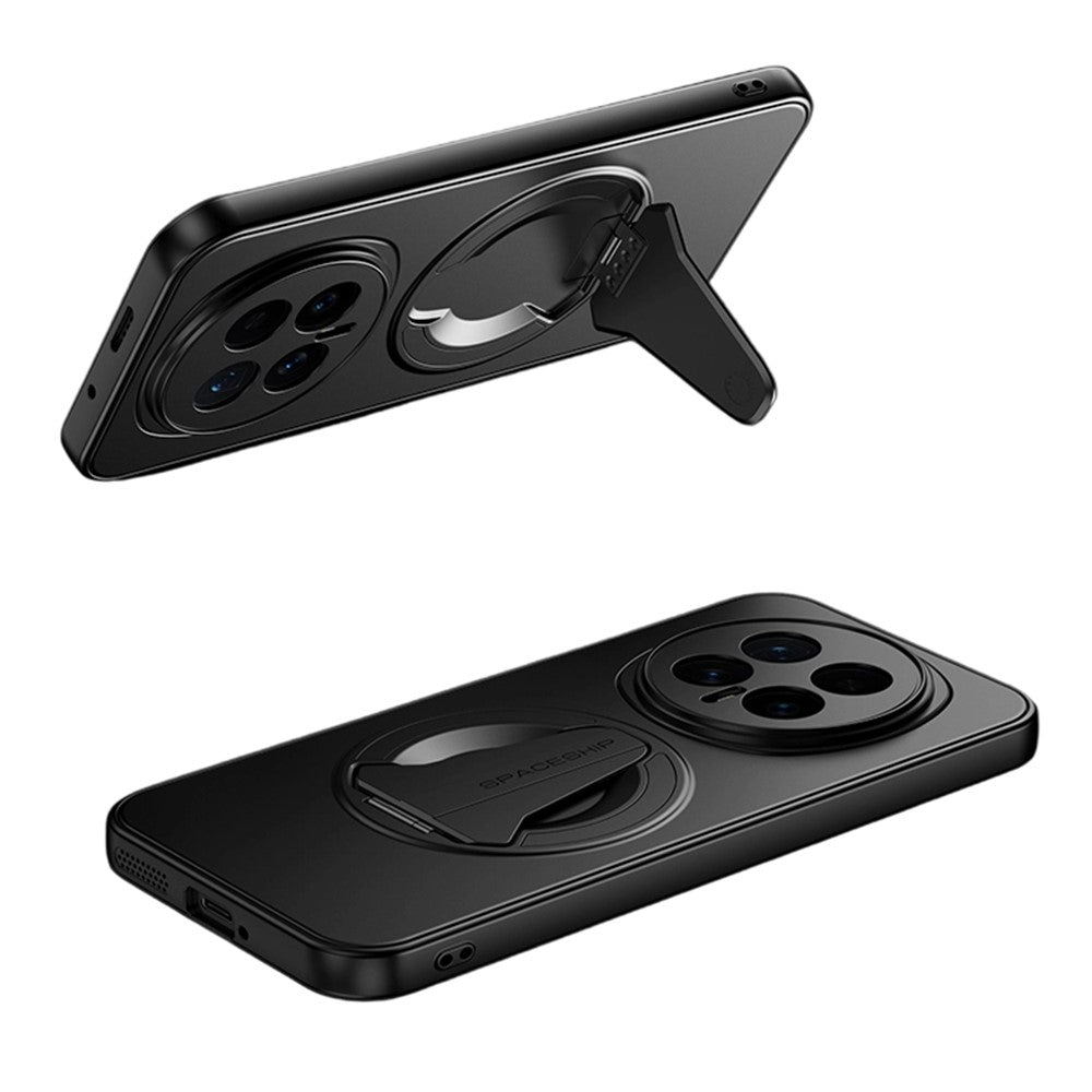 For Honor Magic8 5G Case Compatible with MagSafe Hidden Kickstand Skin-Feel Matte PC TPU Phone Back Cover