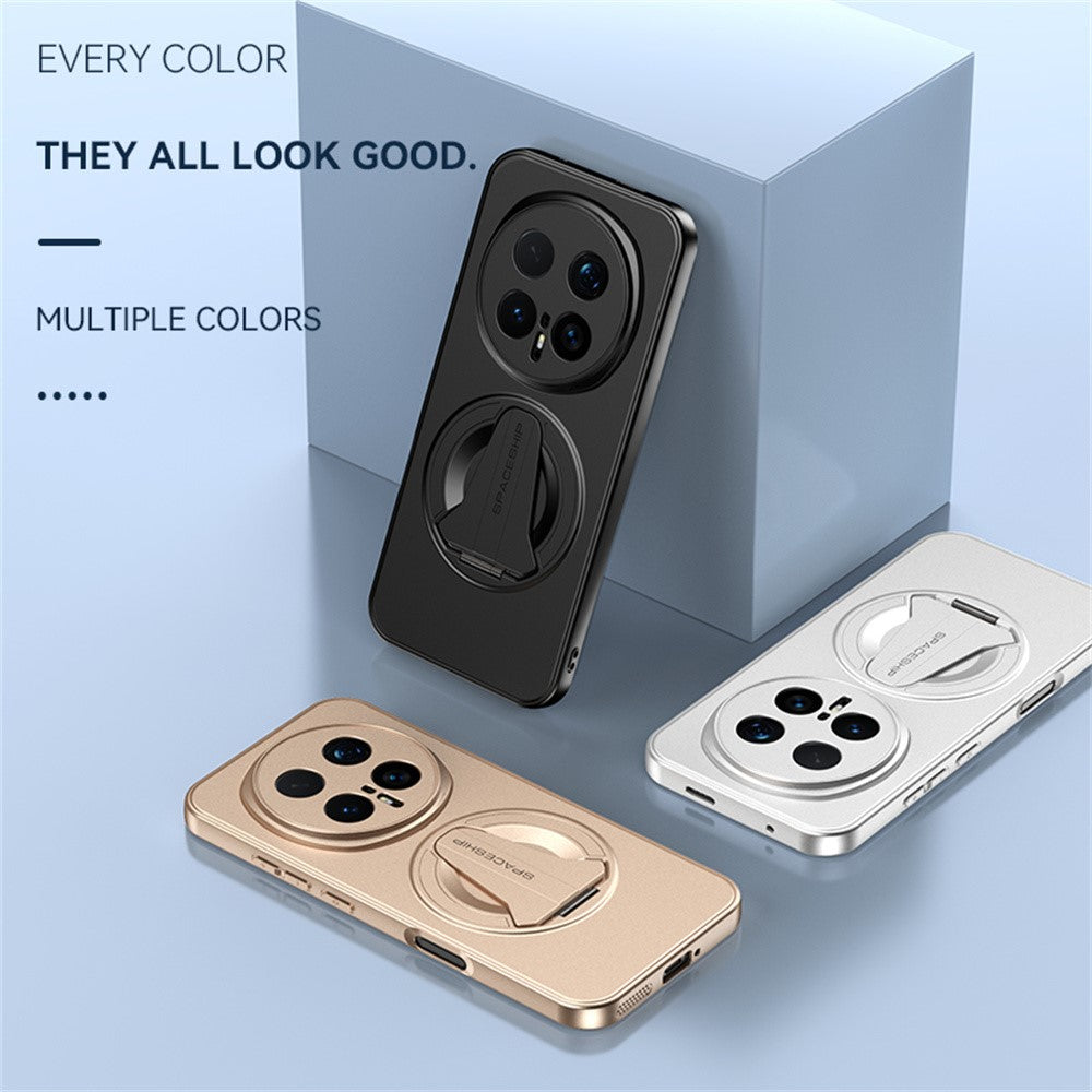 For Honor Magic8 5G Case Compatible with MagSafe Hidden Kickstand Skin-Feel Matte PC TPU Phone Back Cover