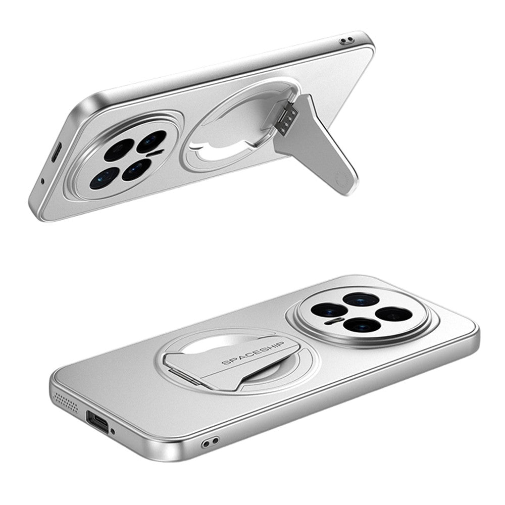 For Honor Magic8 5G Case Compatible with MagSafe Hidden Kickstand Skin-Feel Matte PC TPU Phone Back Cover