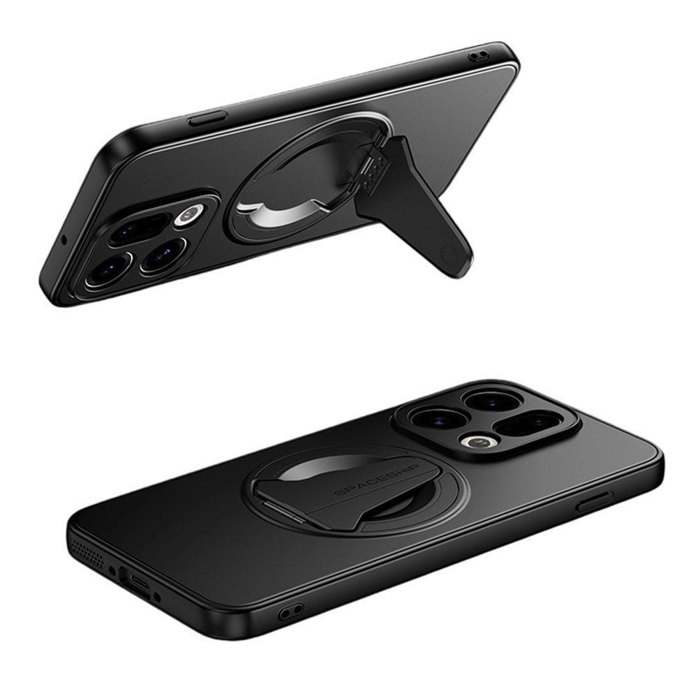 For Oppo Find X9 5G Case Compatible with MagSafe Hidden Kickstand Skin-Feel Matte PC TPU Phone Back Cover