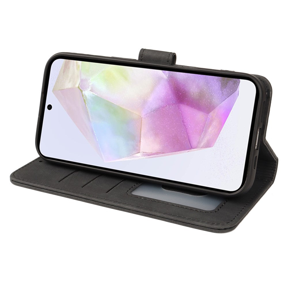 For vivo iQOO 15 5G Case Flip Wallet Striped Texture Leather Phone Cover