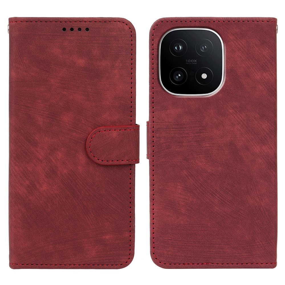 For vivo iQOO 15 5G Case Flip Wallet Striped Texture Leather Phone Cover