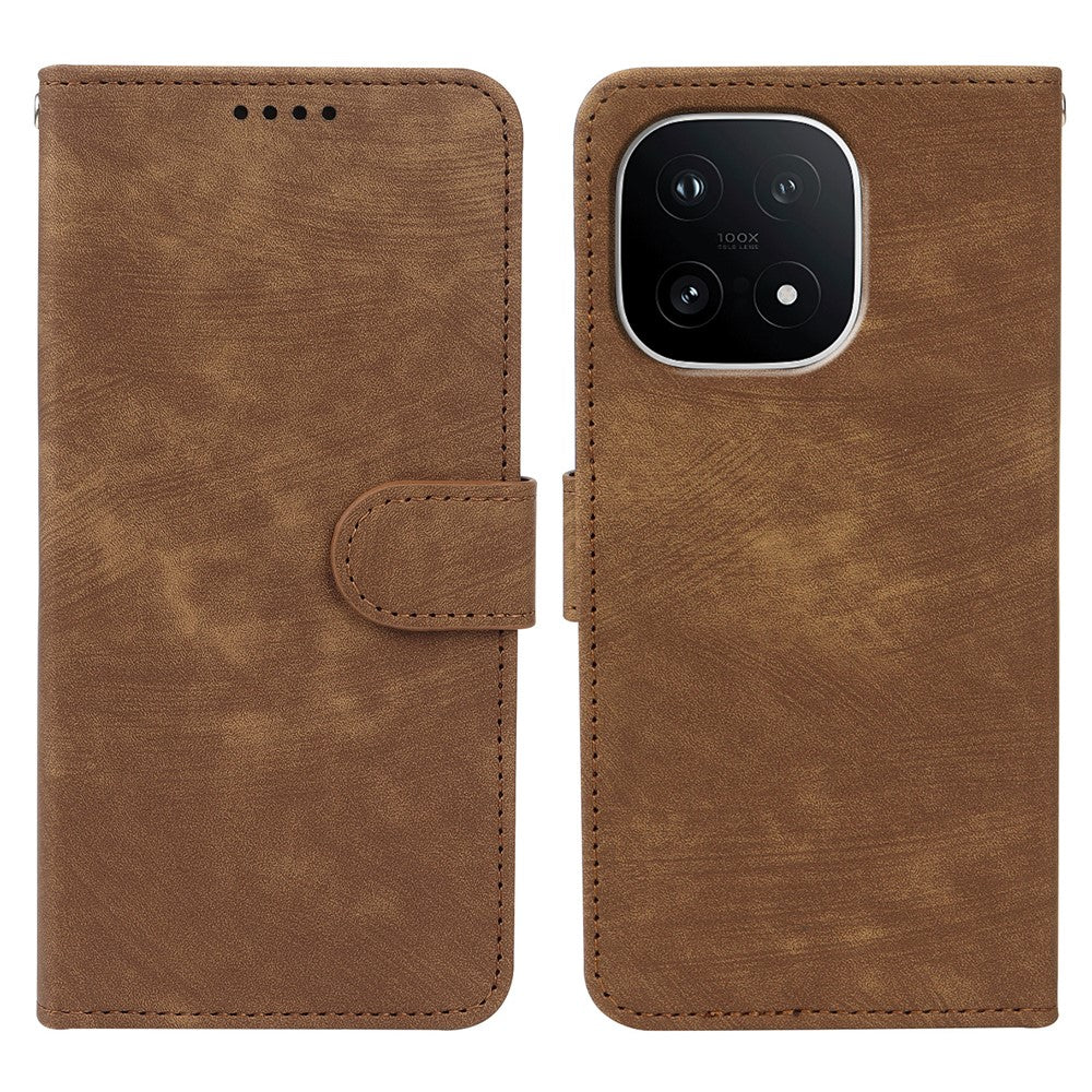 For vivo iQOO 15 5G Case Flip Wallet Striped Texture Leather Phone Cover