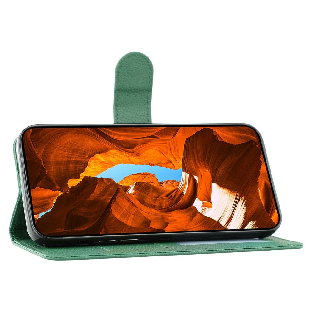 For Xiaomi 15T Pro Case Feather Imprint PU Leather Wallet Phone Cover