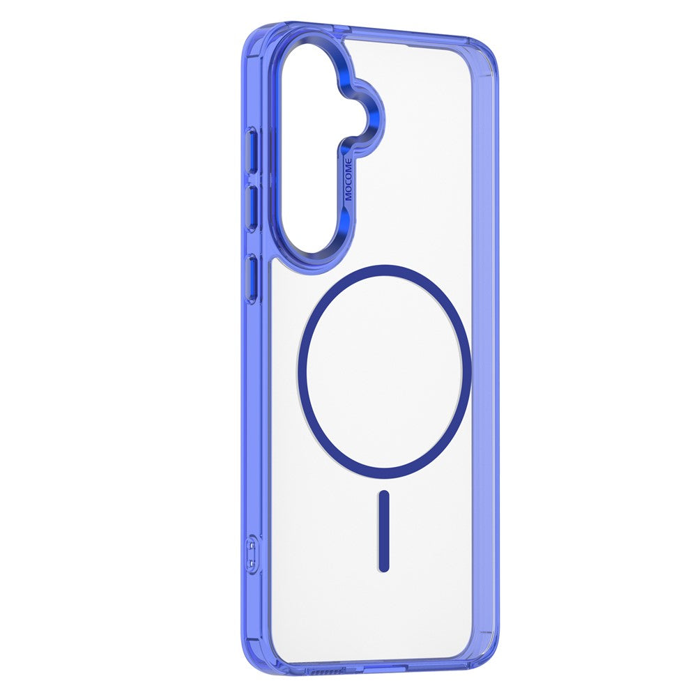 For Samsung Galaxy S25 FE Magnetic Case Compatible with MagSafe TPU PC Clear Phone Cover