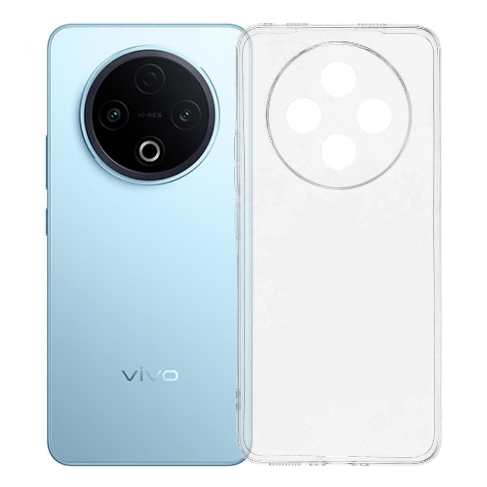 For vivo Y500 (China) 5G Case Shockproof 1.5mm Thickness Clear TPU Phone Cover