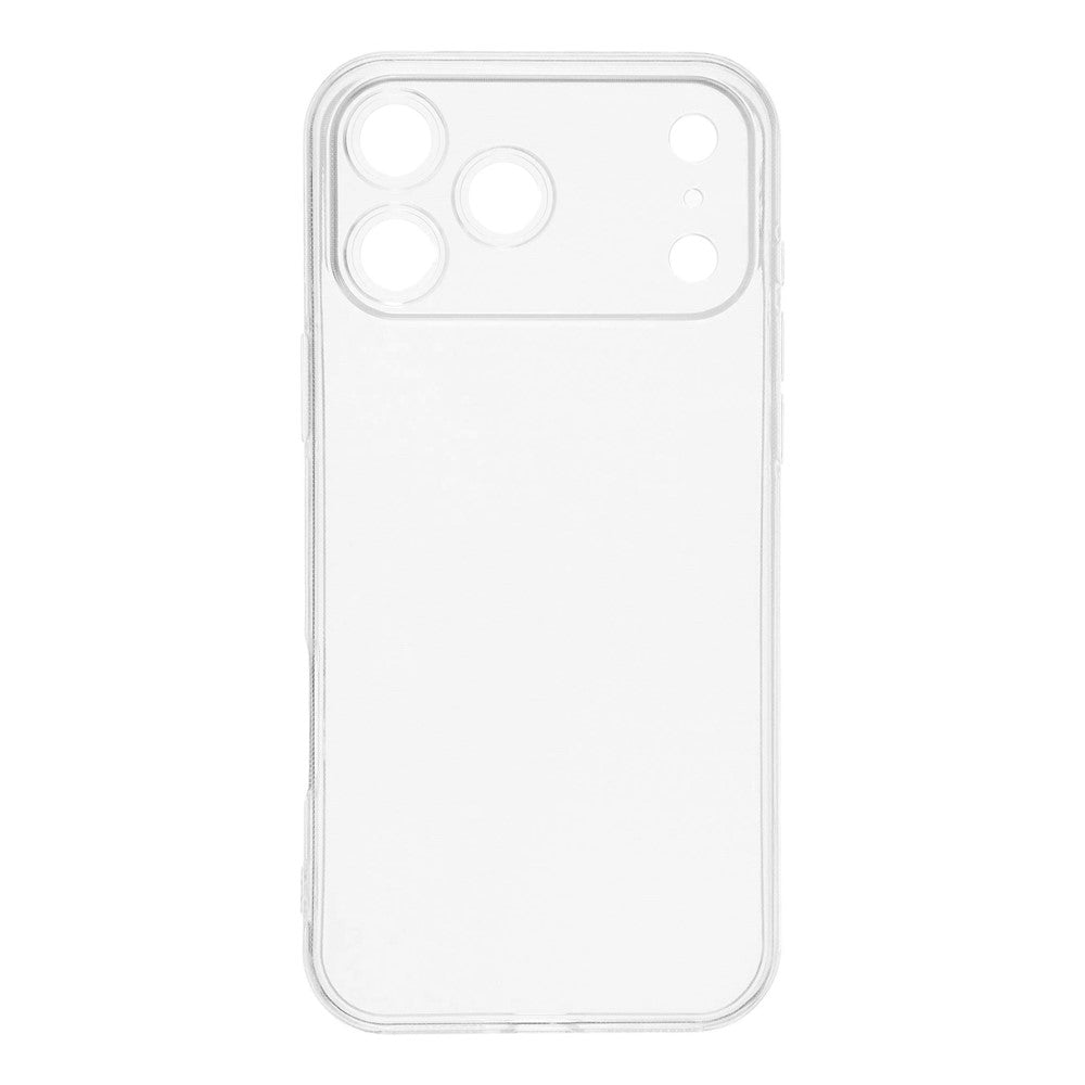 For iPhone 17 Pro Max Case Shockproof 1.5mm Thickness Clear TPU Phone Cover