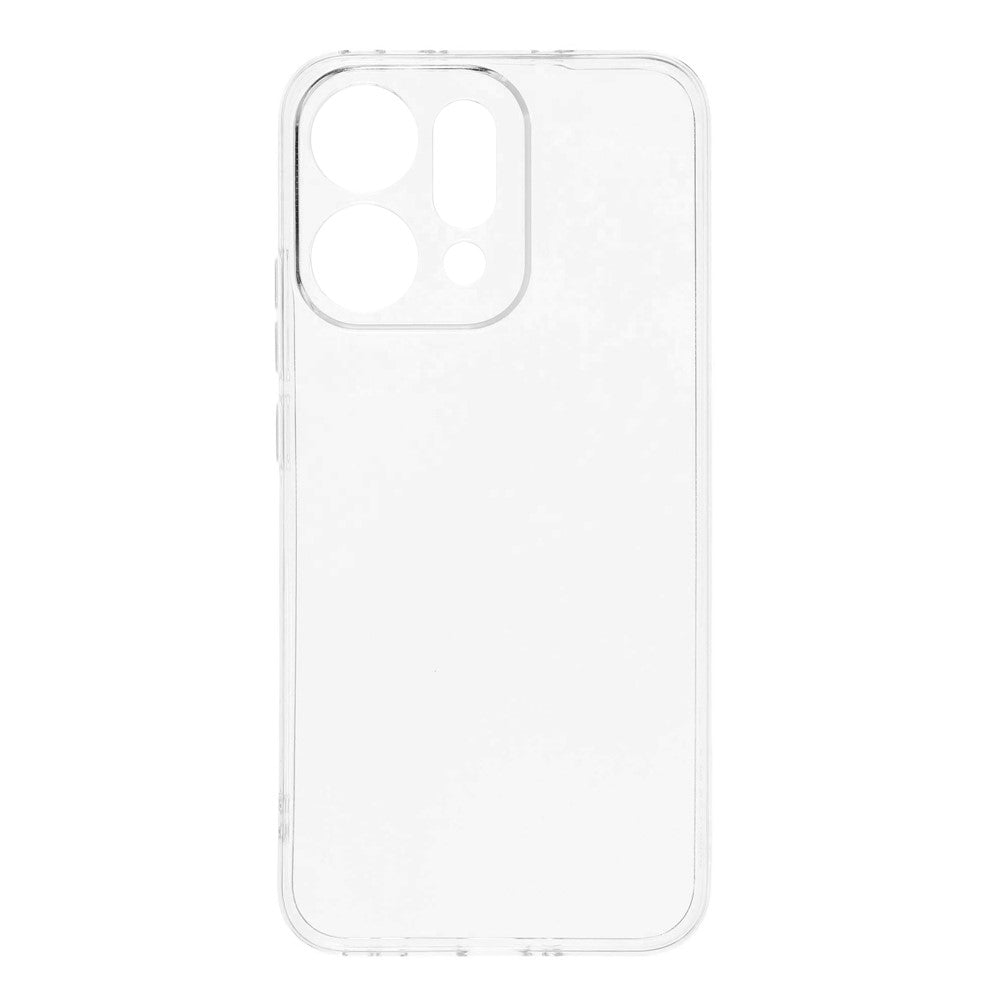 For Oppo Reno14 5G (Global) Case Shockproof 1.5mm Thickness Clear TPU Phone Cover