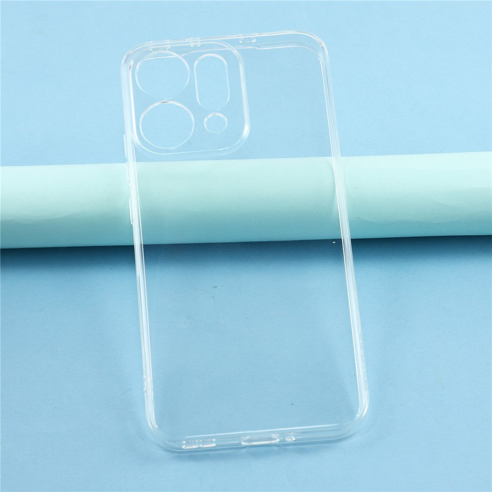 For Oppo Reno14 5G (Global) Case Shockproof 1.5mm Thickness Clear TPU Phone Cover