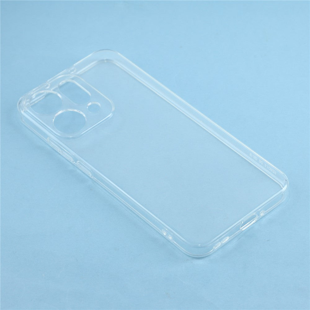 For Oppo Reno14 5G (Global) Case Shockproof 1.5mm Thickness Clear TPU Phone Cover