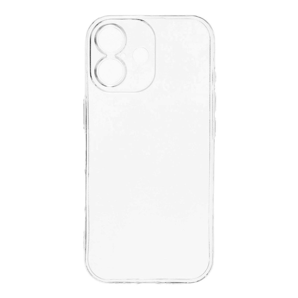 For iPhone 17 Case Shockproof 1.5mm Thickness Clear TPU Phone Cover