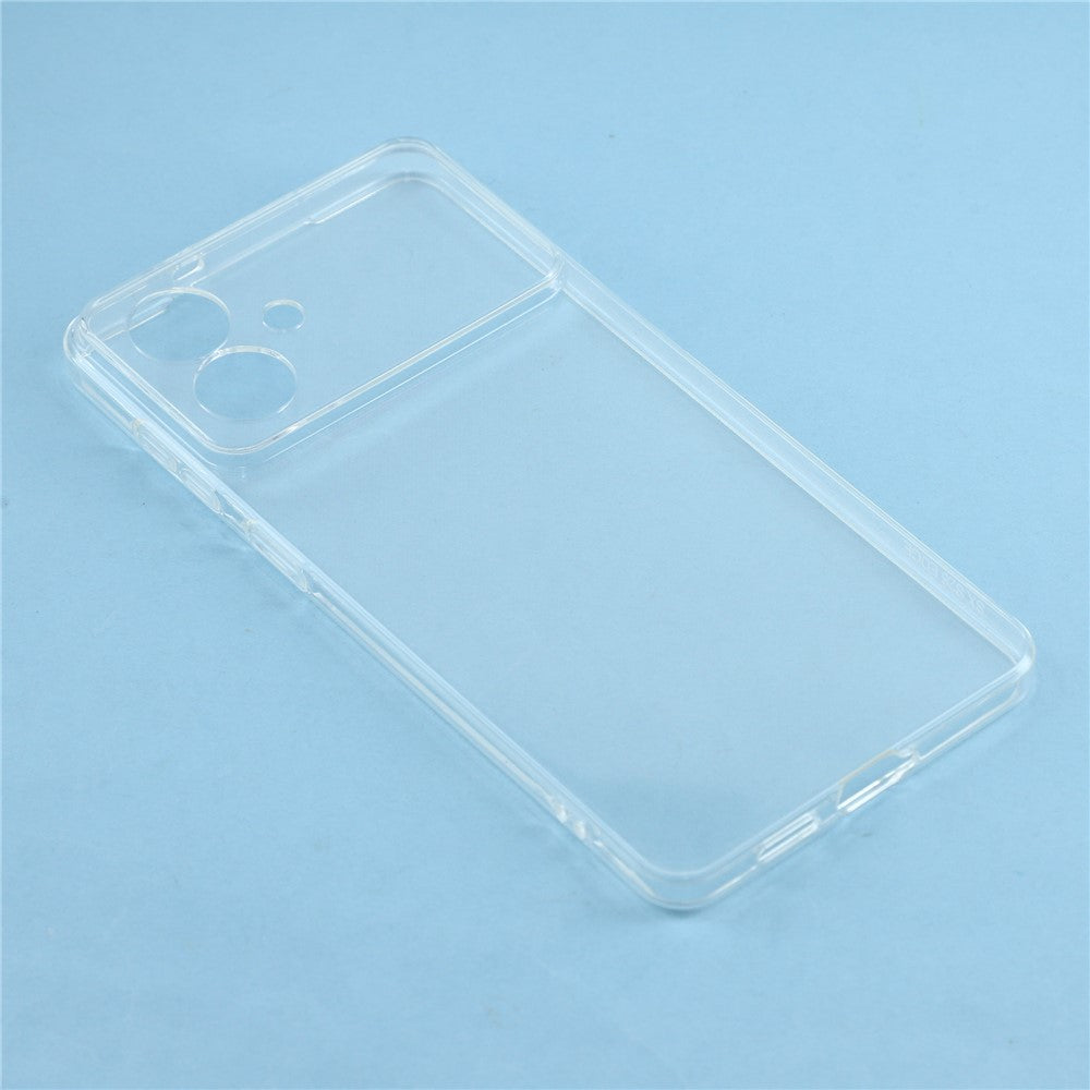 For Samsung Galaxy S26 Edge  Case Shockproof 1.5mm Thickness Clear TPU Phone Cover