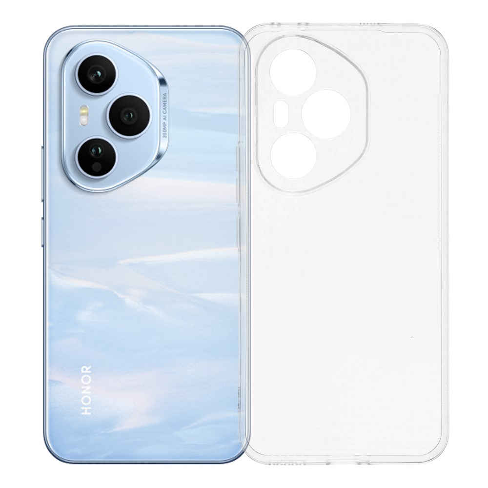 For Honor 400 Pro 5G (Global) Case Shockproof 1.5mm Thickness Clear TPU Phone Cover