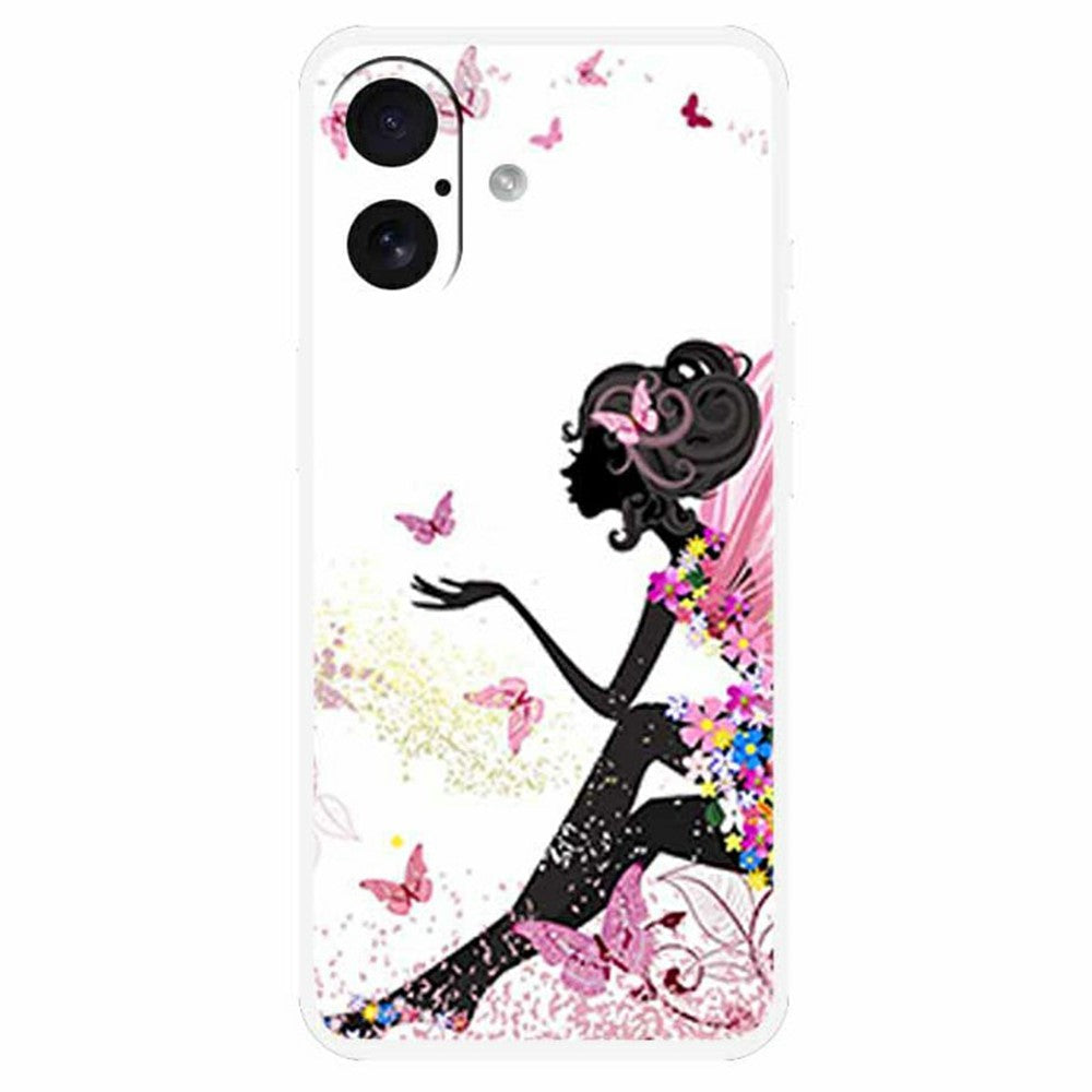 for iPhone 17 TPU Case Pattern Printing Anti Fall Phone Back Cover