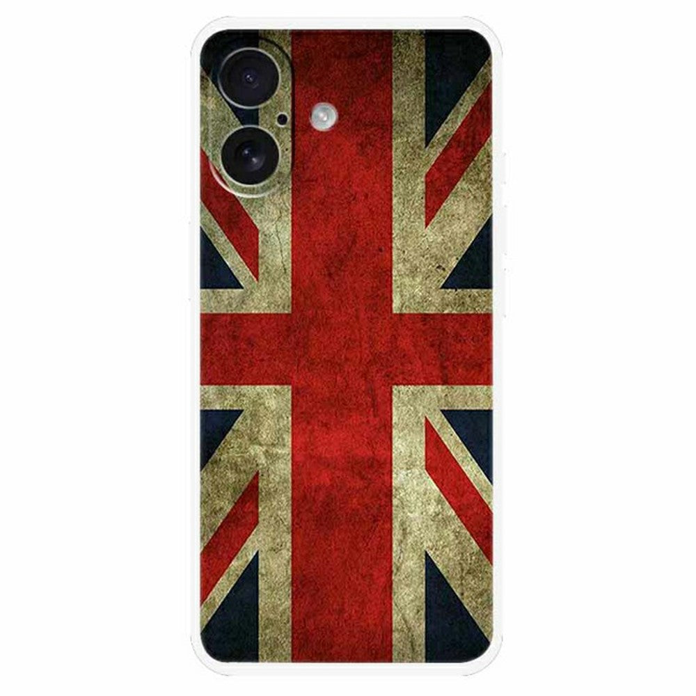 for iPhone 17 TPU Case Pattern Printing Anti Fall Phone Back Cover