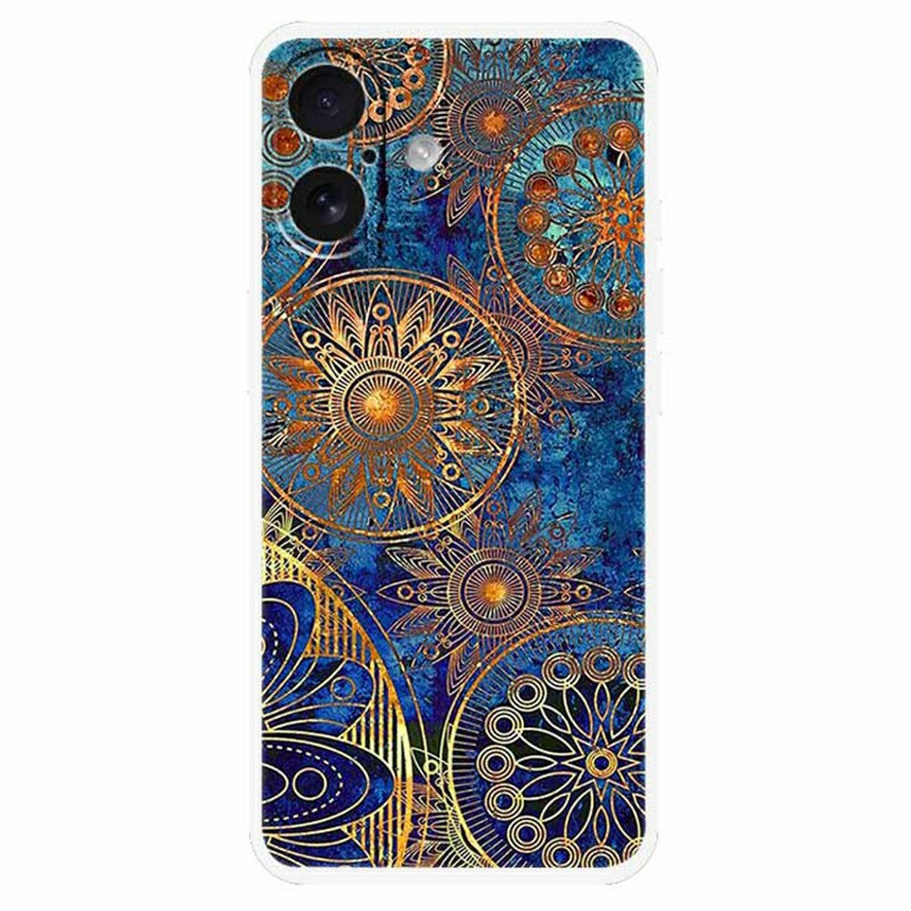 for iPhone 17 TPU Case Pattern Printing Anti Fall Phone Back Cover