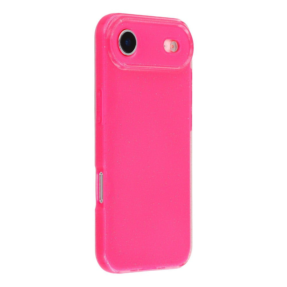 Funda para iPhone Air con purpurina, resistente a golpes, de TPU.