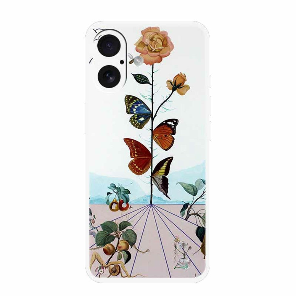 For iPhone 17 Case TPU Pattern Printed Shockproof Phone Cover