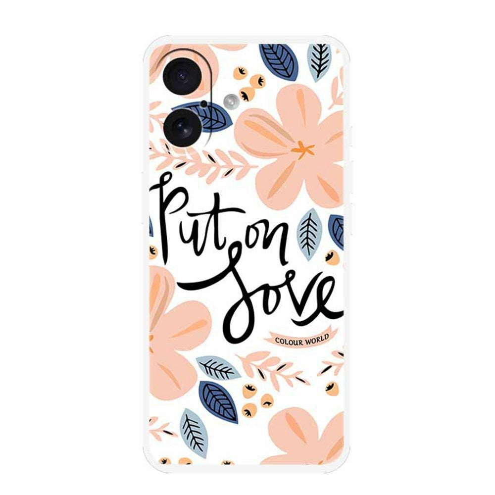 For iPhone 17 Case TPU Pattern Printed Shockproof Phone Cover