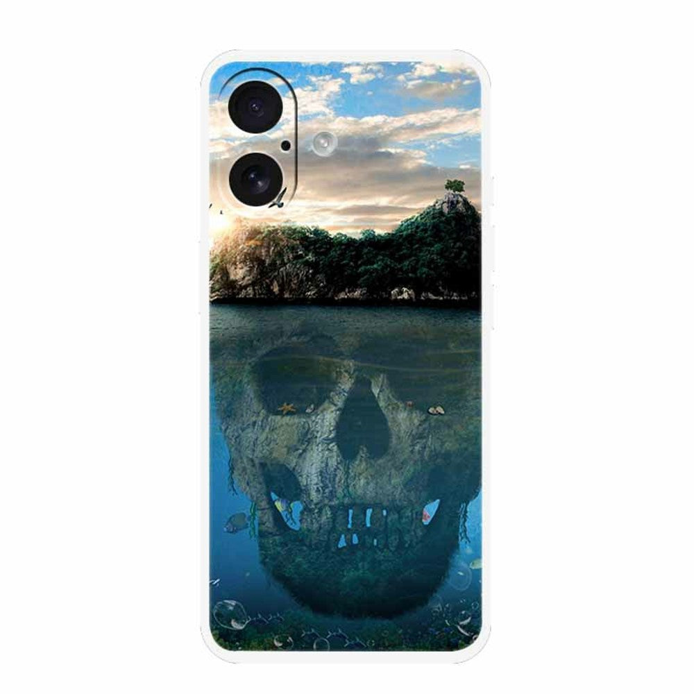 For iPhone 17 Case TPU Pattern Printed Shockproof Phone Cover