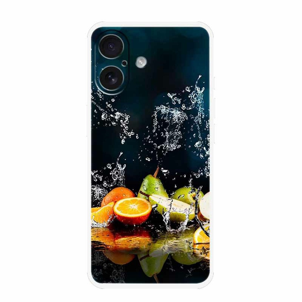 For iPhone 17 Case TPU Pattern Printed Shockproof Phone Cover