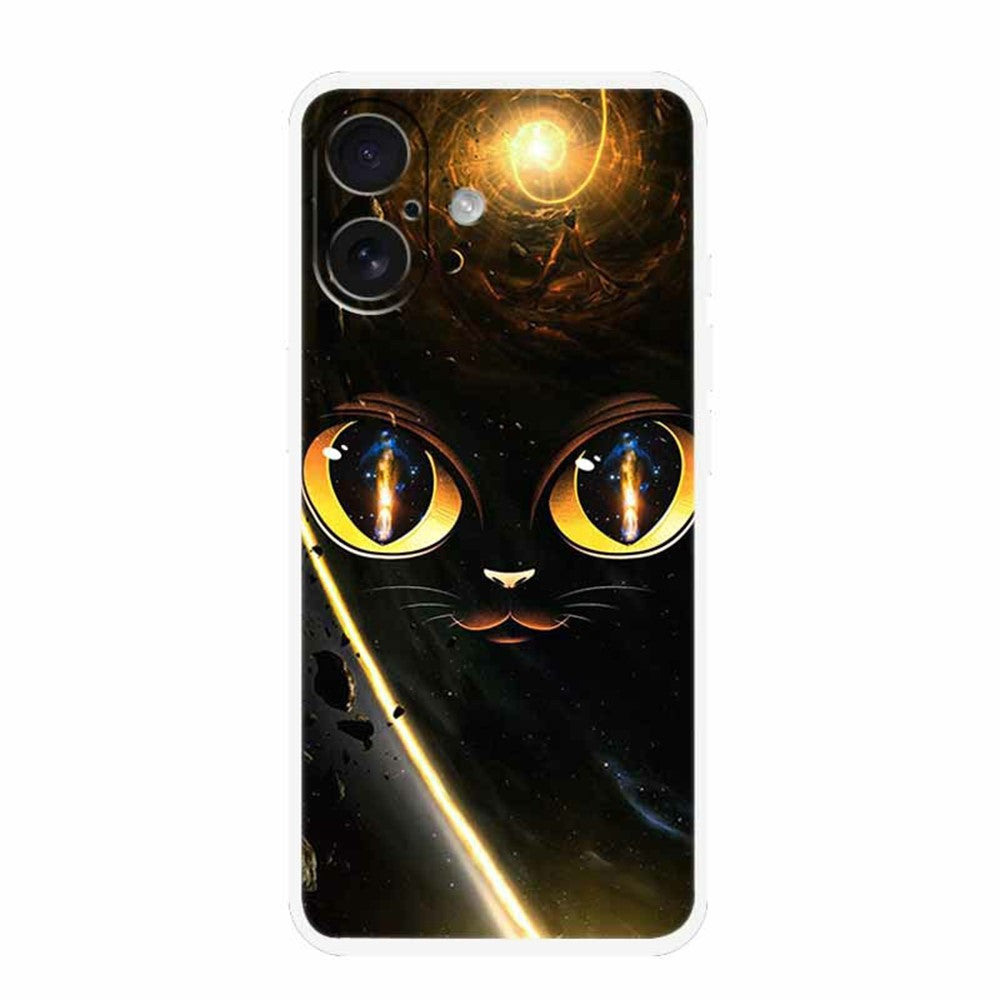 For iPhone 17 Case TPU Pattern Printed Shockproof Phone Cover