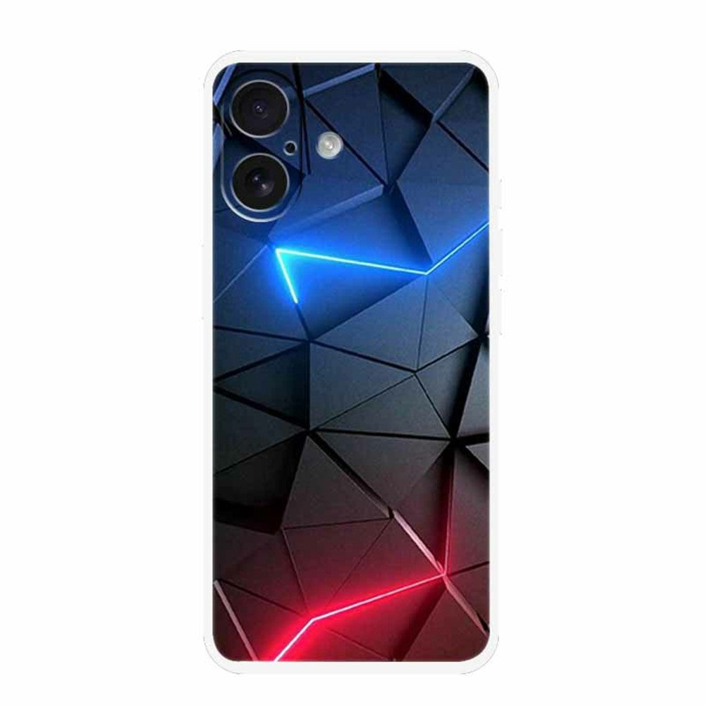 For iPhone 17 Case TPU Pattern Printed Shockproof Phone Cover