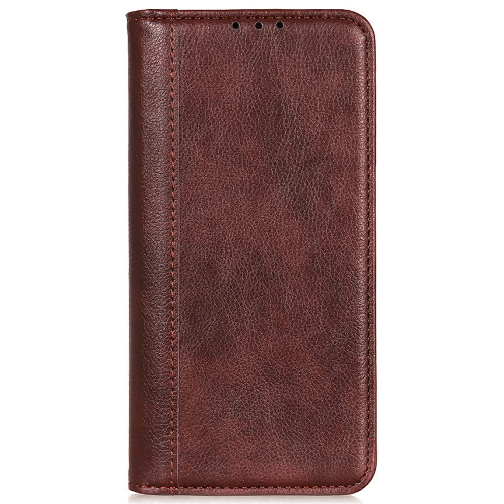 For OnePlus 15 5G Stand Case Split Leather Litchi Texture Wallet Phone Cover