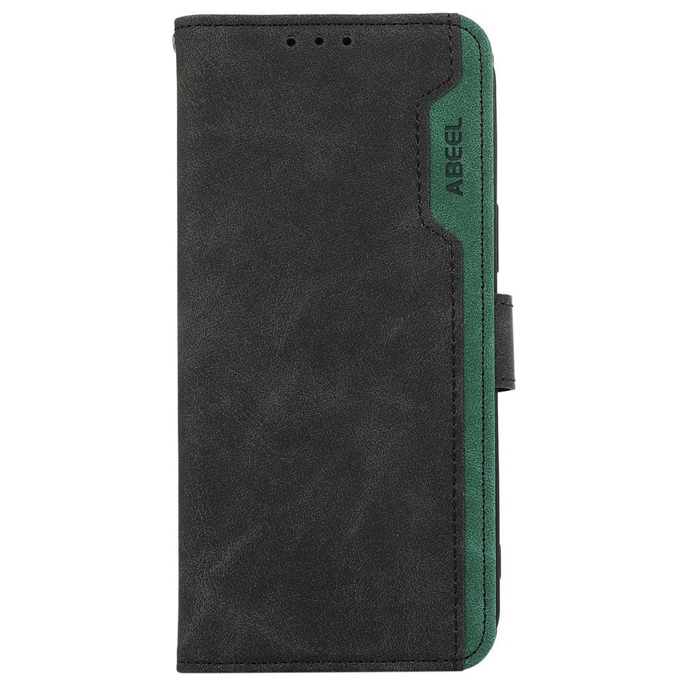 ABEEL For OnePlus 15 5G Case Color Splicing Leather Flip Phone Cover RFID Blocking