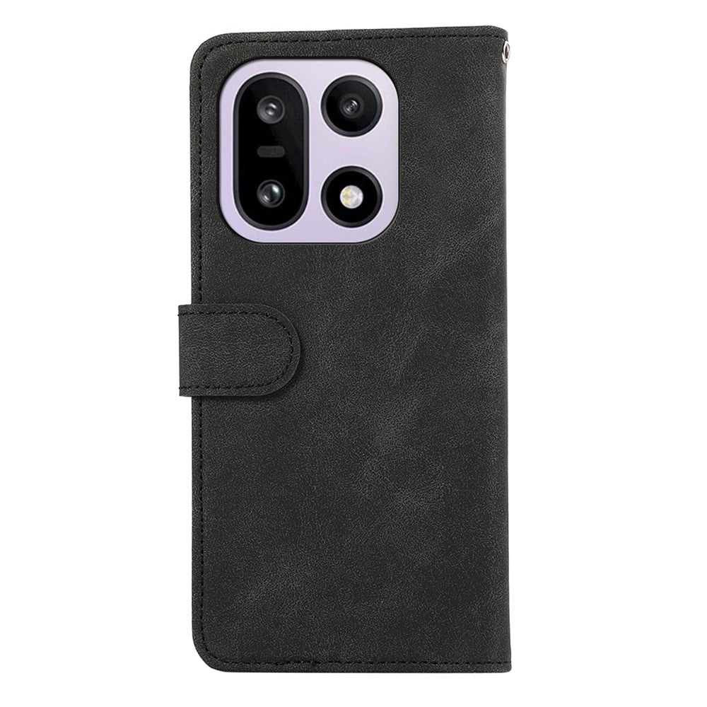 ABEEL For OnePlus 15 5G Case Color Splicing Leather Flip Phone Cover RFID Blocking