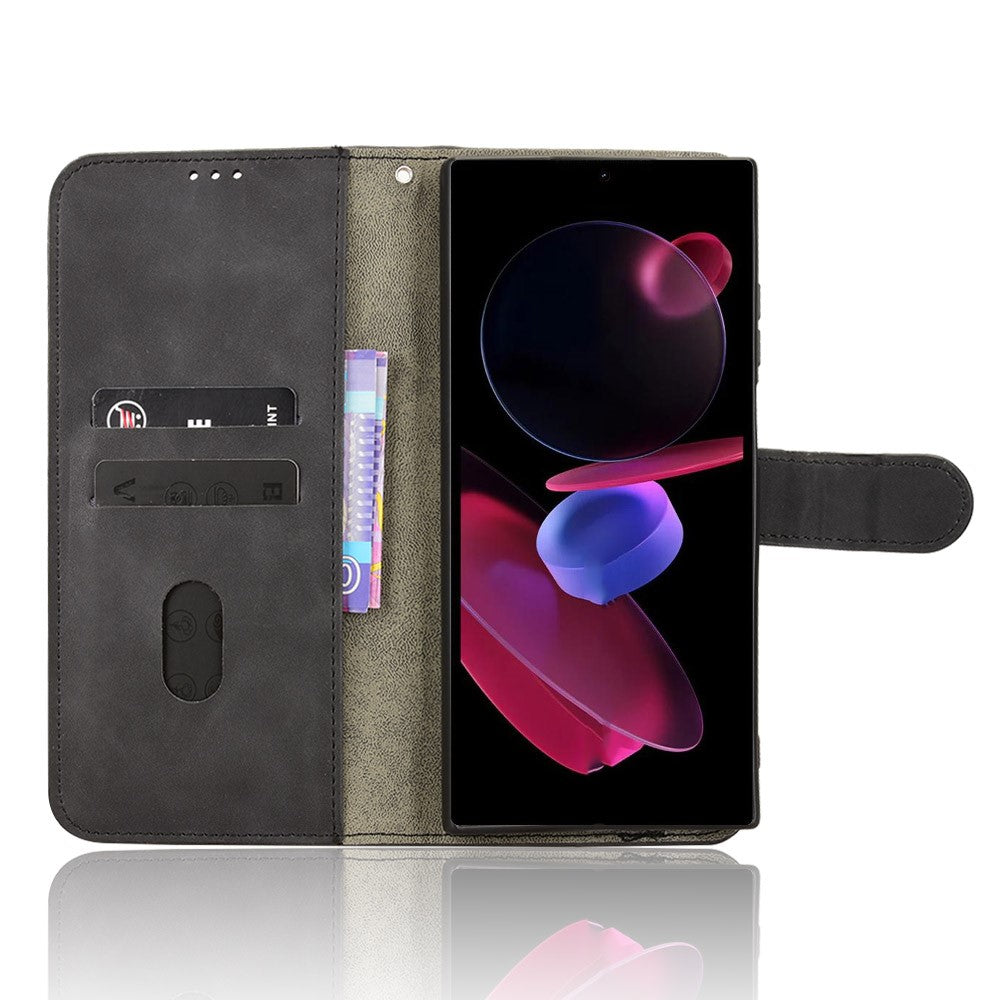 For Oukitel C62  /  C62 Pro Leather Case Skin Feel Anti Drop Wallet Flip Phone Cover