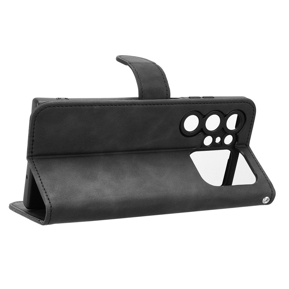 For Oukitel C62  /  C62 Pro Leather Case Skin Feel Anti Drop Wallet Flip Phone Cover