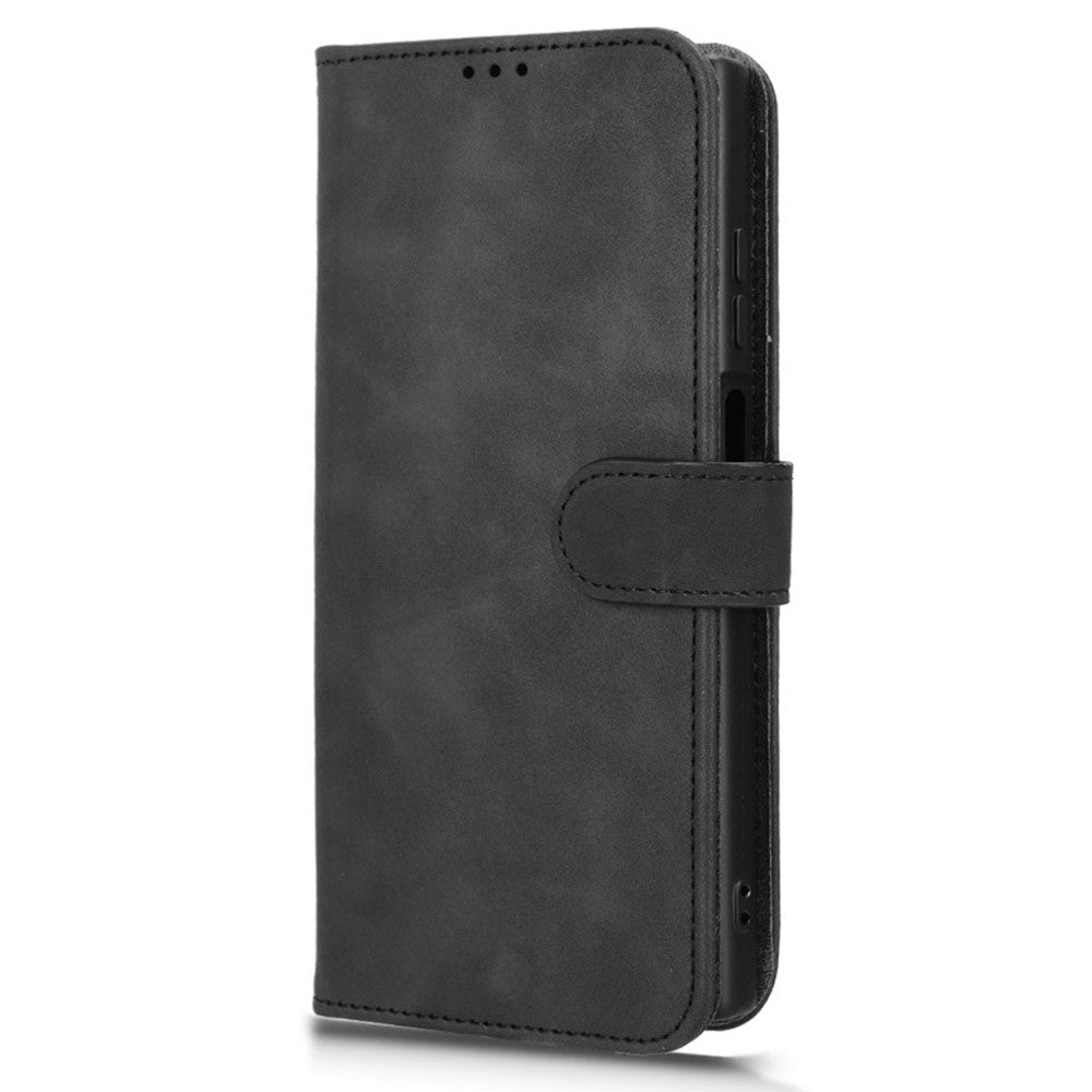 For Oukitel C62  /  C62 Pro Leather Case Skin Feel Anti Drop Wallet Flip Phone Cover