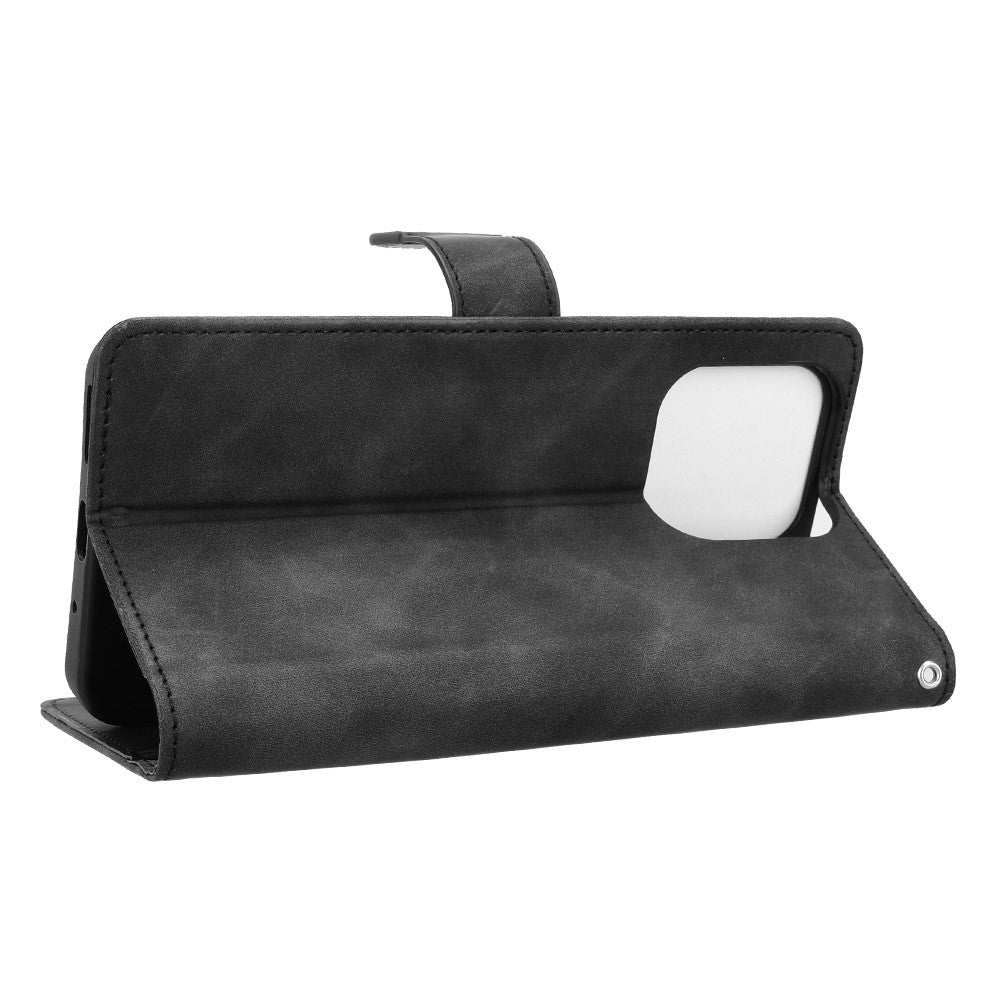 For Oukitel C69 Leather Case Skin Feel Anti Drop Wallet Flip Phone Cover