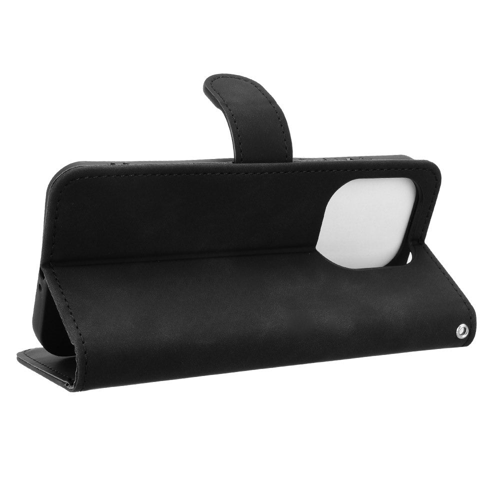 For OnePlus 15 5G Leather Case Skin Feel Anti Drop Wallet Flip Phone Cover