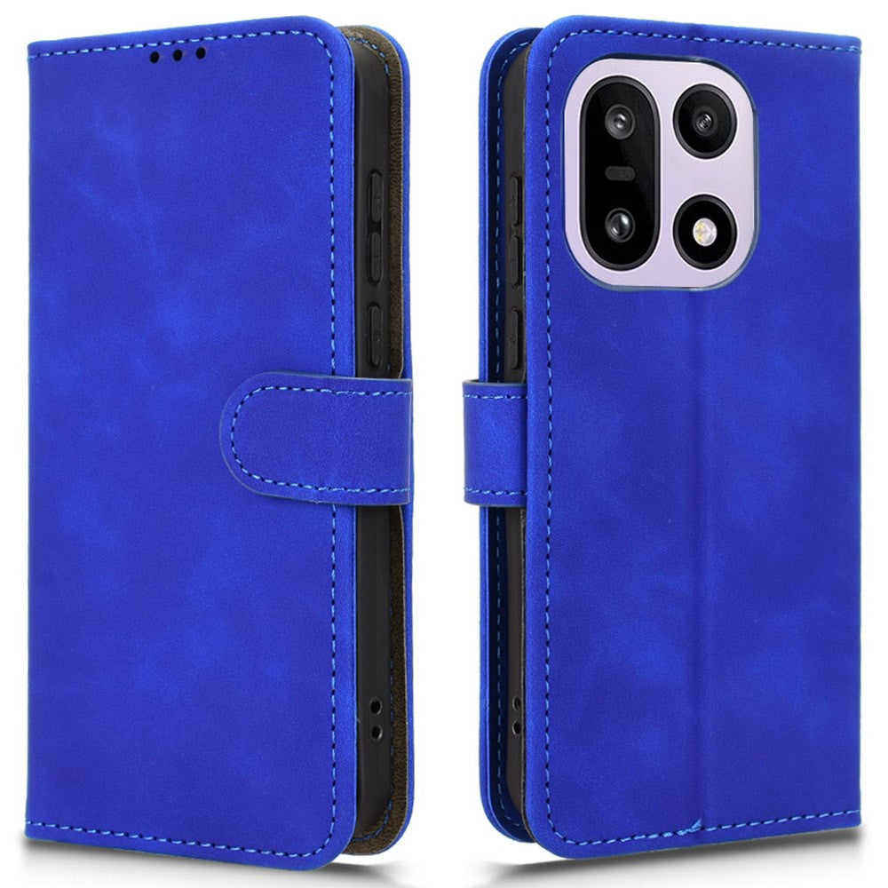 For OnePlus 15 5G Leather Case Skin Feel Anti Drop Wallet Flip Phone Cover