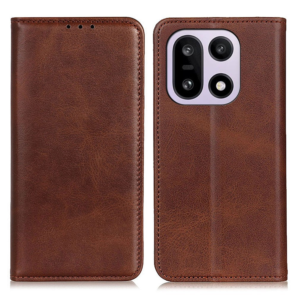 For OnePlus 15 5G Case Split Leather Flip Wallet Phone Cover