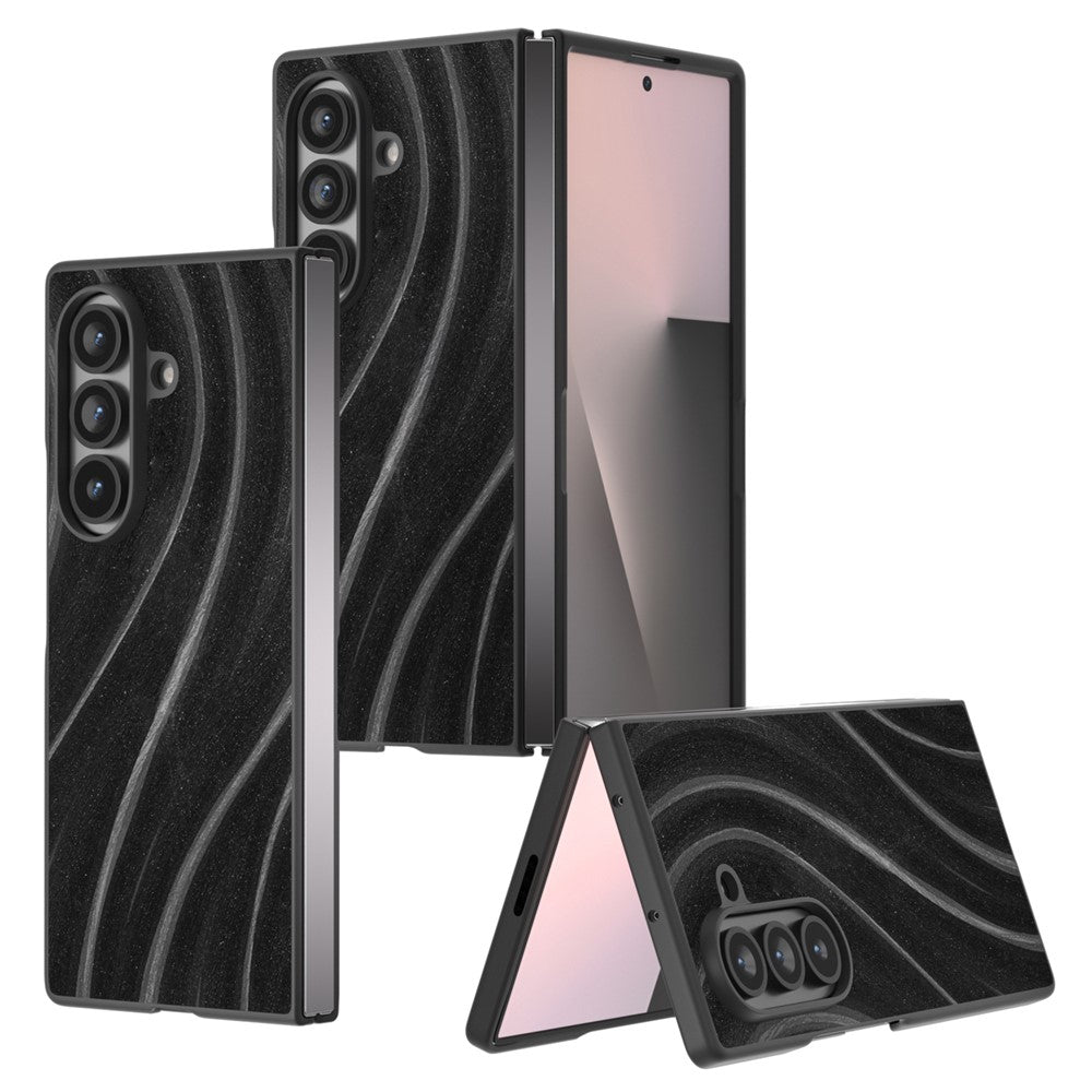 Coque pour Samsung Galaxy Z Fold7 5G, motif Voie lactée, en PU et PC antichoc
