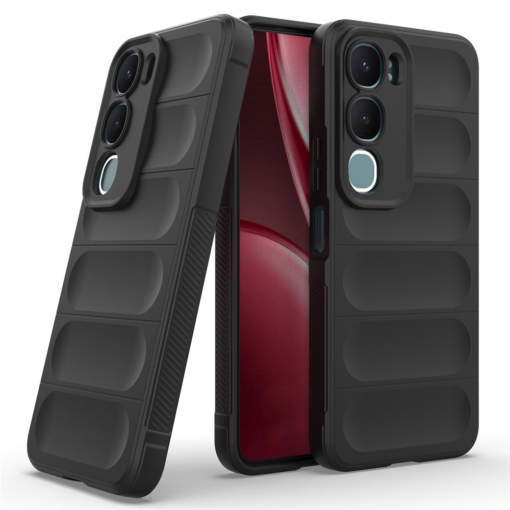For vivo Y31 5G  /  Y21d Case Anti-Drop Soft TPU Rugged Phone Back Cover