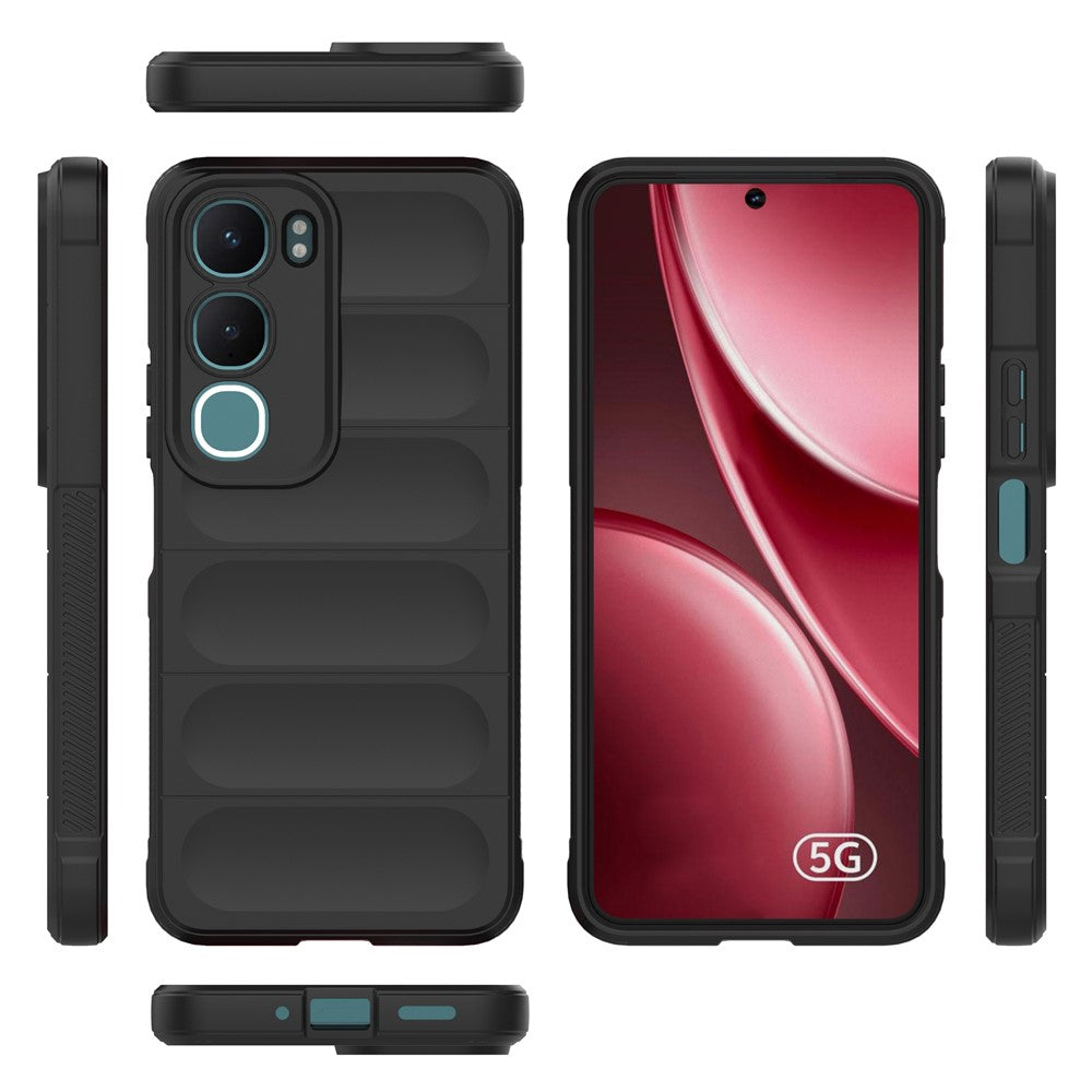 For vivo Y31 5G  /  Y21d Case Anti-Drop Soft TPU Rugged Phone Back Cover