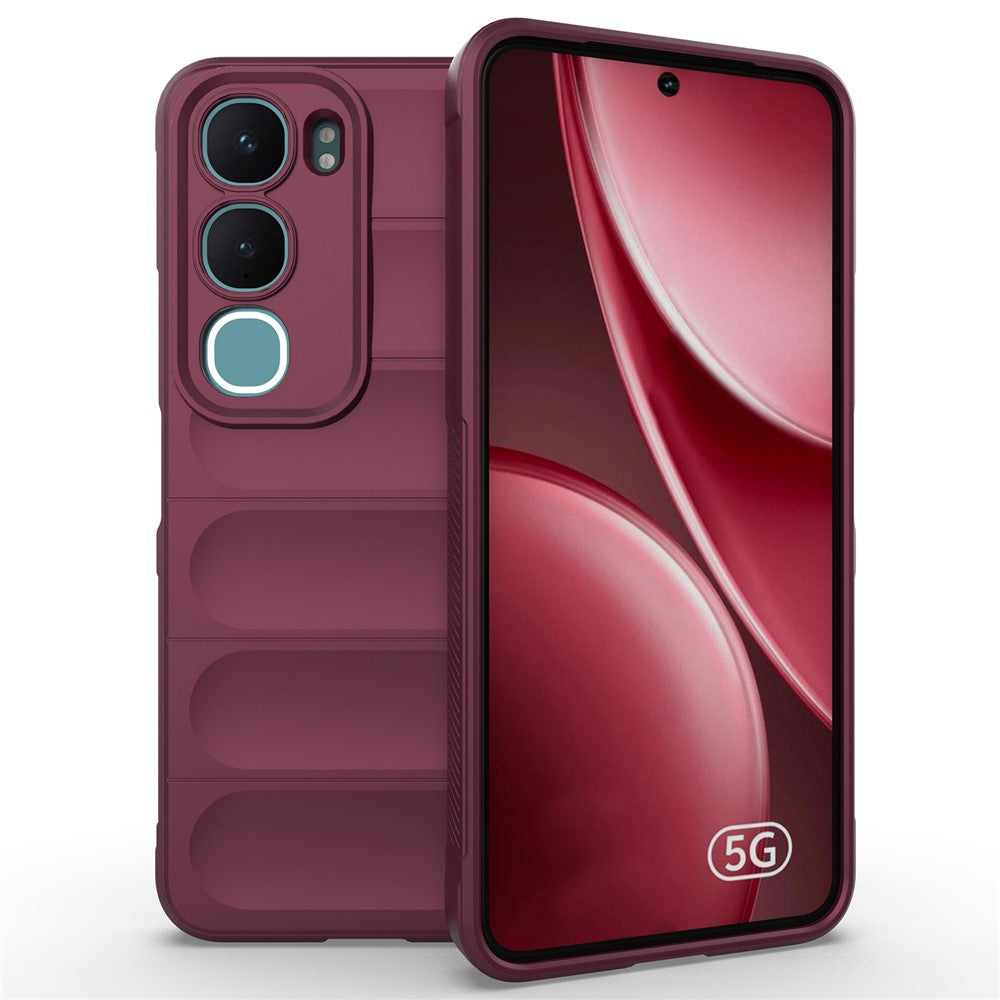 For vivo Y31 5G  /  Y21d Case Anti-Drop Soft TPU Rugged Phone Back Cover